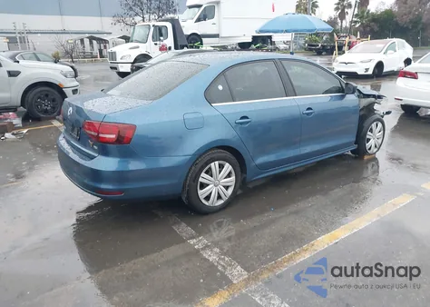 2017 Volkswagen Jetta 1.4T S z USA, uszkodzony, nr VIN 3VW2B7AJ2HM224668